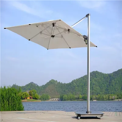 Koja je prosječna visina velikog vanjskog kišobrana?